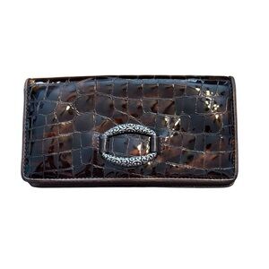Brighton Patent Leather Wallet
